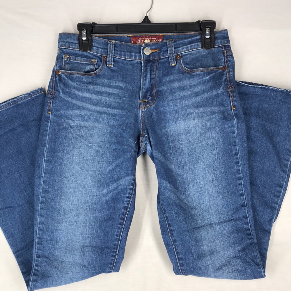 Lucky Brand Sofia boot jeans size 27 EUC